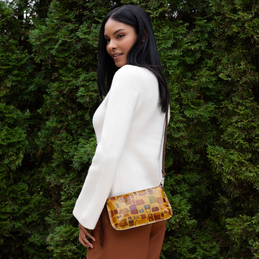 Image 103671_ALTMORE6.jpg, Product 103-671 / Price $19.33, Patricia Nash Laurina Leather Wristlet Crossbody from Patricia Nash on TSC.ca's Fashion department