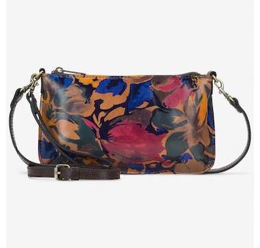 Patricia Nash Laurina Leather Wristlet Crossbody
