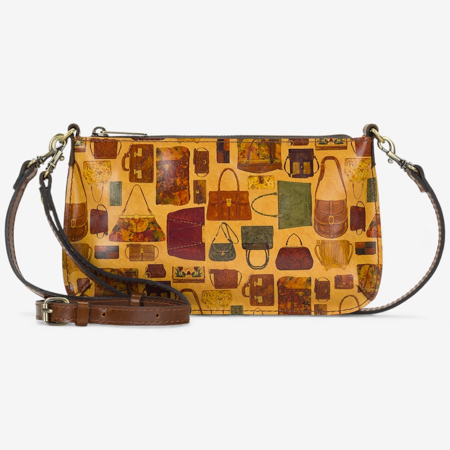 Image 103671_PATCT.jpg, Product 103-671 / Price $19.33, Patricia Nash Laurina Leather Wristlet Crossbody from Patricia Nash on TSC.ca's Fashion department