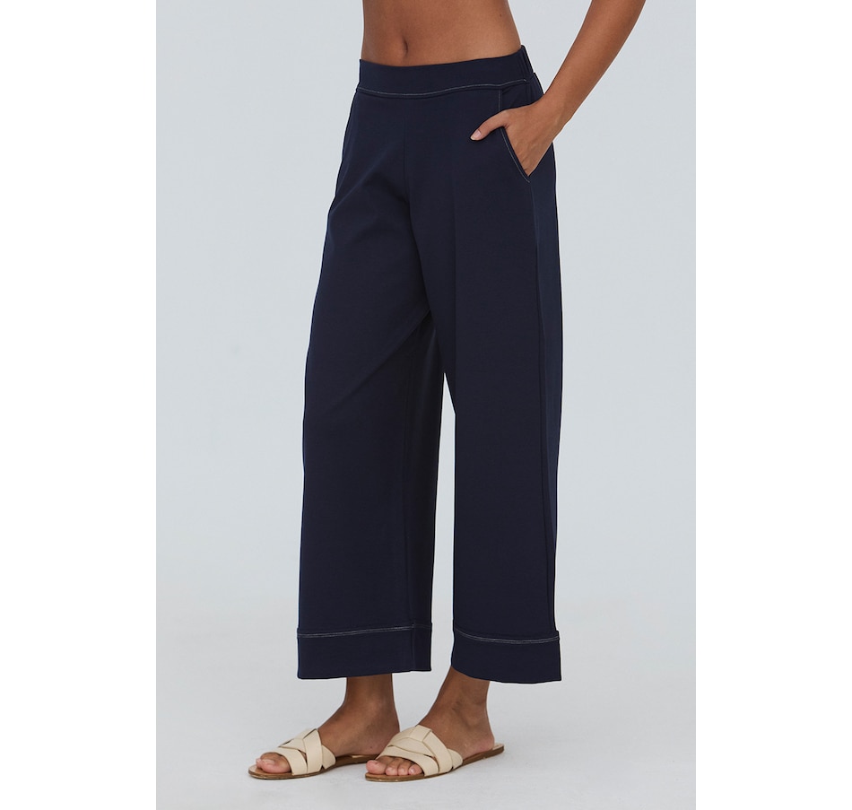 Image 103713_NVY.jpg, Product 103-713 / Price $49.88, Why Not Pant with Contrast Stitch Detail & Pockets from Why Not on TSC.ca's Fashion department