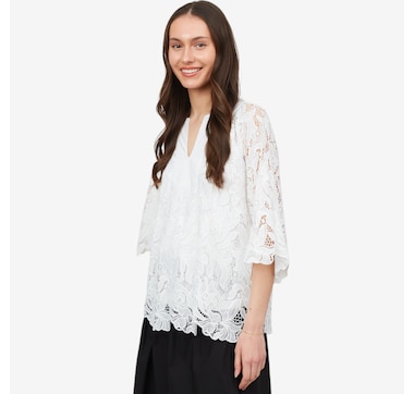 Isaac Mizrahi Lace Tunic