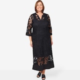 Isaac Mizrahi Lace Kaftan Dress