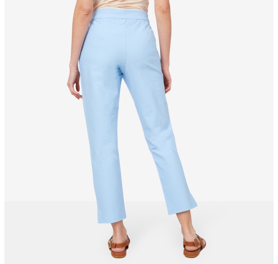 Image 103736_ALTMORE3.jpg, Product 103-736 / Price $39.33, Isaac Mizrahi The Everywhere Slim Ankle Pant from Isaac Mizrahi New York on TSC.ca's Fashion department