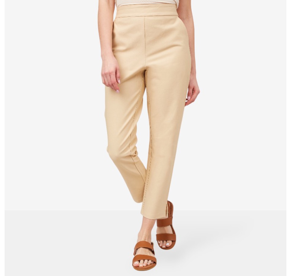 Image 103736_TN.jpg, Product 103-736 / Price $39.33, Isaac Mizrahi The Everywhere Slim Ankle Pant from Isaac Mizrahi New York on TSC.ca's Fashion department