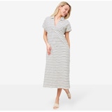 Isaac Mizrahi Cotton Interlock Midi Dress