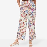 Isaac Mizrahi Printed Wide Leg Pant