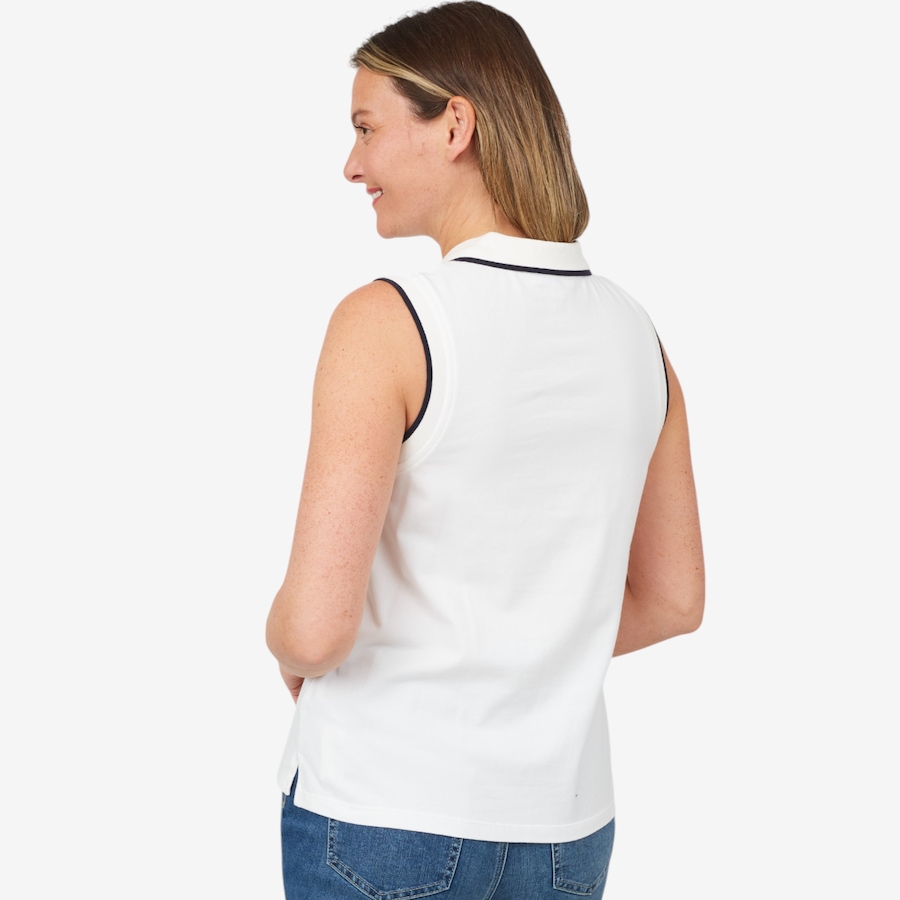 Image 103748_ALTMORE2.jpg, Product 103-748 / Price $24.33, Isaac Mizrahi Polo Top from Isaac Mizrahi New York on TSC.ca's Fashion department