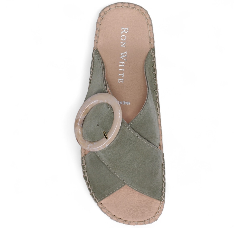 Image 103767_ALTMORE3.jpg, Product 103-767 / Price $149.88, Ron White Erin Crossband Slide from Ron White on TSC.ca's Shoes department