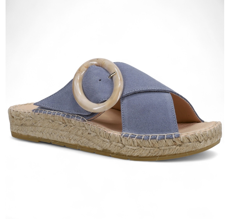 Image 103767_DNM.jpg, Product 103-767 / Price $149.88, Ron White Erin Crossband Slide from Ron White on TSC.ca's Shoes department