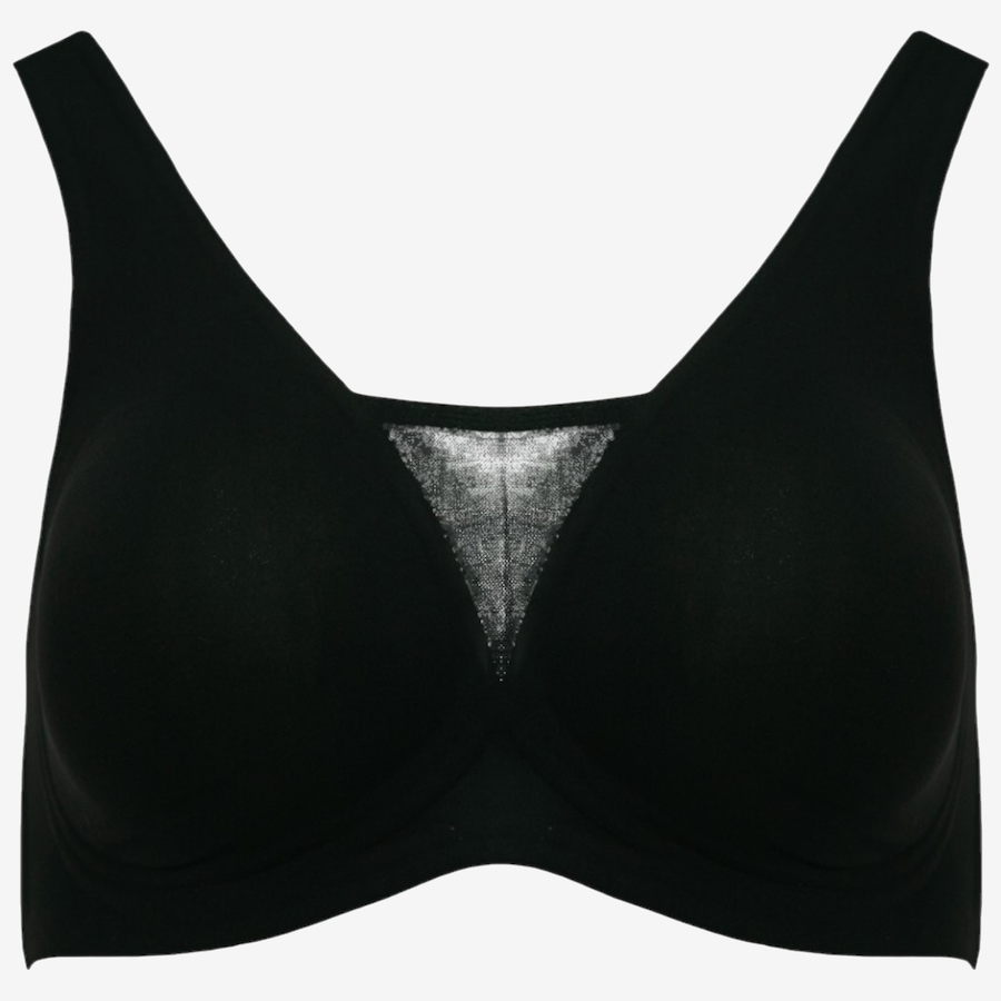 Image 103793_BLK.jpg, Product 103-793 / Price $12.33, Rhonda Shear Plunge Gel Bra with Mesh from Rhonda Shear Shapewear on TSC.ca's Fashion department