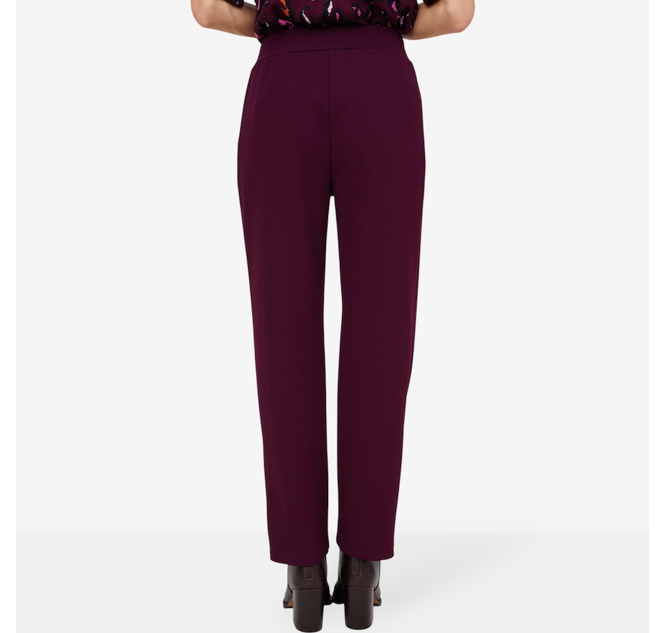 Image 103837_ALTMORE2.jpg, Product 103-837 / Price $39.88, Kim & Co. Ponte Crepe Narrow Leg Anna Pant with Pockets from Kim & Co. on TSC.ca's Fashion department