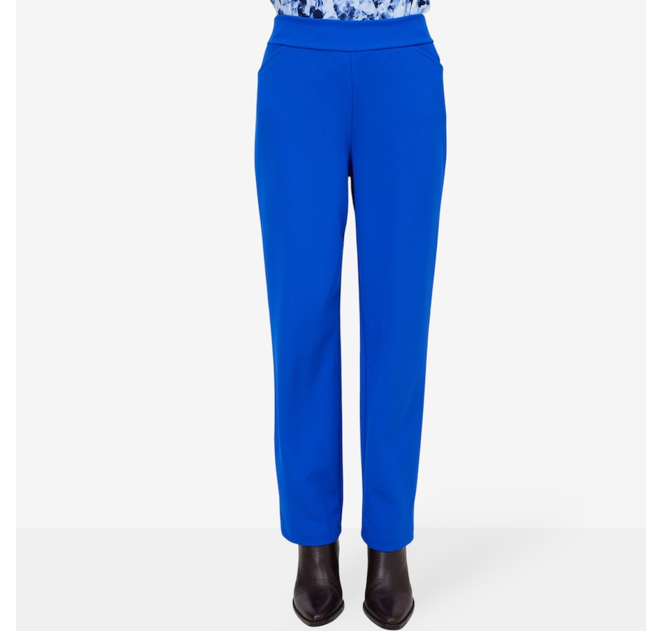 Image 103837_RBU.jpg, Product 103-837 / Price $39.88, Kim & Co. Ponte Crepe Narrow Leg Anna Pant with Pockets from Kim & Co. on TSC.ca's Fashion department