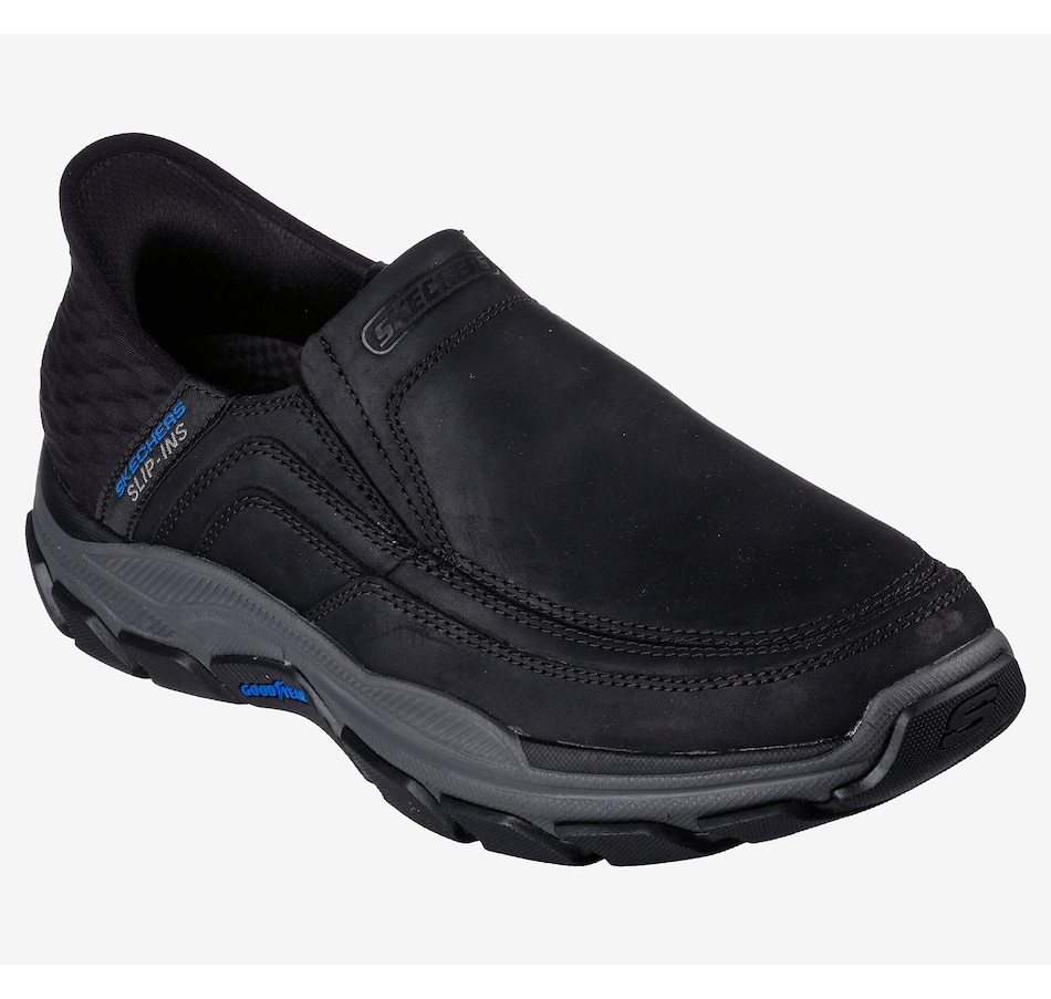 Skechers Men's Relaxed Fit Respected Elgin Moc Toe Leather Slip