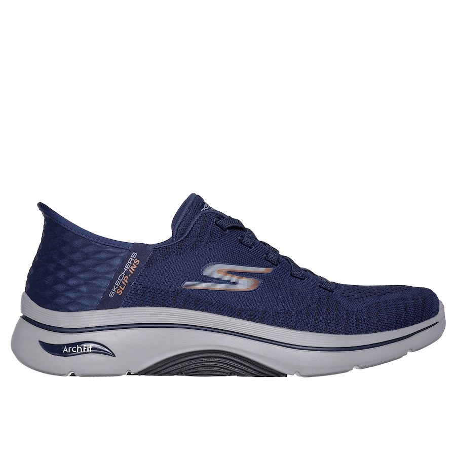 Image 103896_ALTMORE3.jpg, Product 103-896 / Price $49.33, Skechers Mens Slip-Ins Go-Walk Arch Fit 2.0 - Grand Select 2 Knit Bungee Lace Sneaker from Skechers on TSC.ca's Shoes department