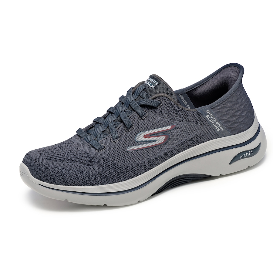 Image 103896_ALTMORE7.jpg, Product 103-896 / Price $49.33, Skechers Mens Slip-Ins Go-Walk Arch Fit 2.0 - Grand Select 2 Knit Bungee Lace Sneaker from Skechers on TSC.ca's Shoes department