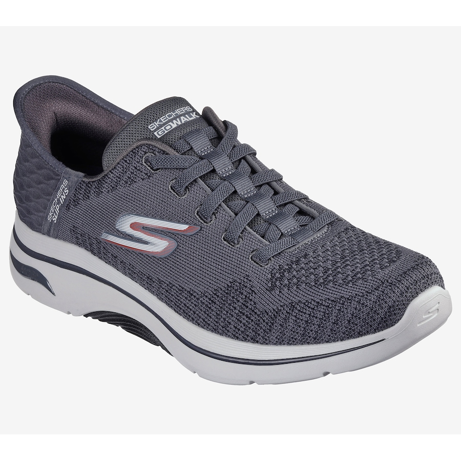Image 103896_CHR.jpg, Product 103-896 / Price $49.33, Skechers Mens Slip-Ins Go-Walk Arch Fit 2.0 - Grand Select 2 Knit Bungee Lace Sneaker from Skechers on TSC.ca's Shoes department