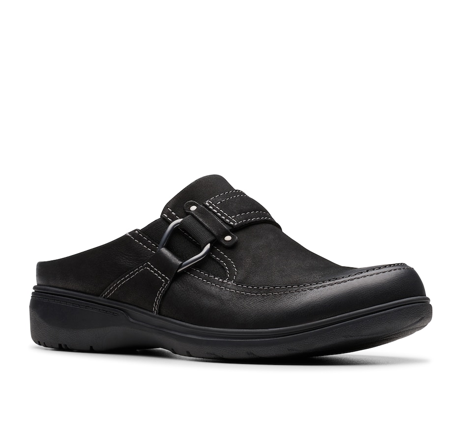 Image 103909_BLK.jpg, Product 103-909 / Price $110.00, Clarks Carleigh Viola Clog from Clarks Footwear on TSC.ca's Shoes department