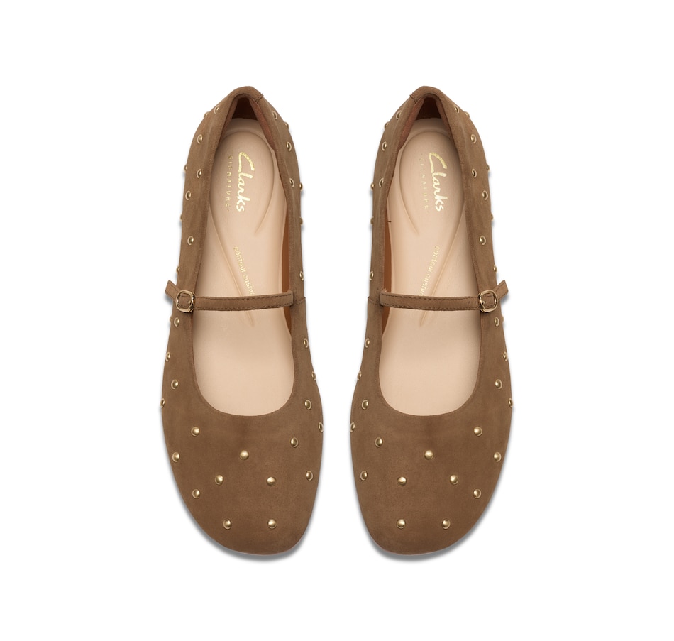 Image 103910_ALTMORE3.jpg, Product 103-910 / Price $150.00, Clarks Livia Stud Flat from Clarks Footwear on TSC.ca's Shoes department