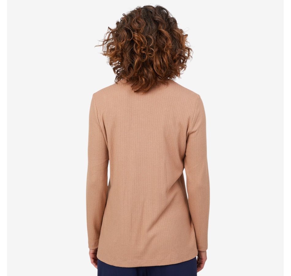 Image 103915_ALTMORE2.jpg, Product 103-915 / Price $59.88, Mr. Max Ultra Soft Ivy Knit Mock Neck Top with Genuine Freshwater Pearl Necklace from Mr. Max on TSC.ca's Fashion department