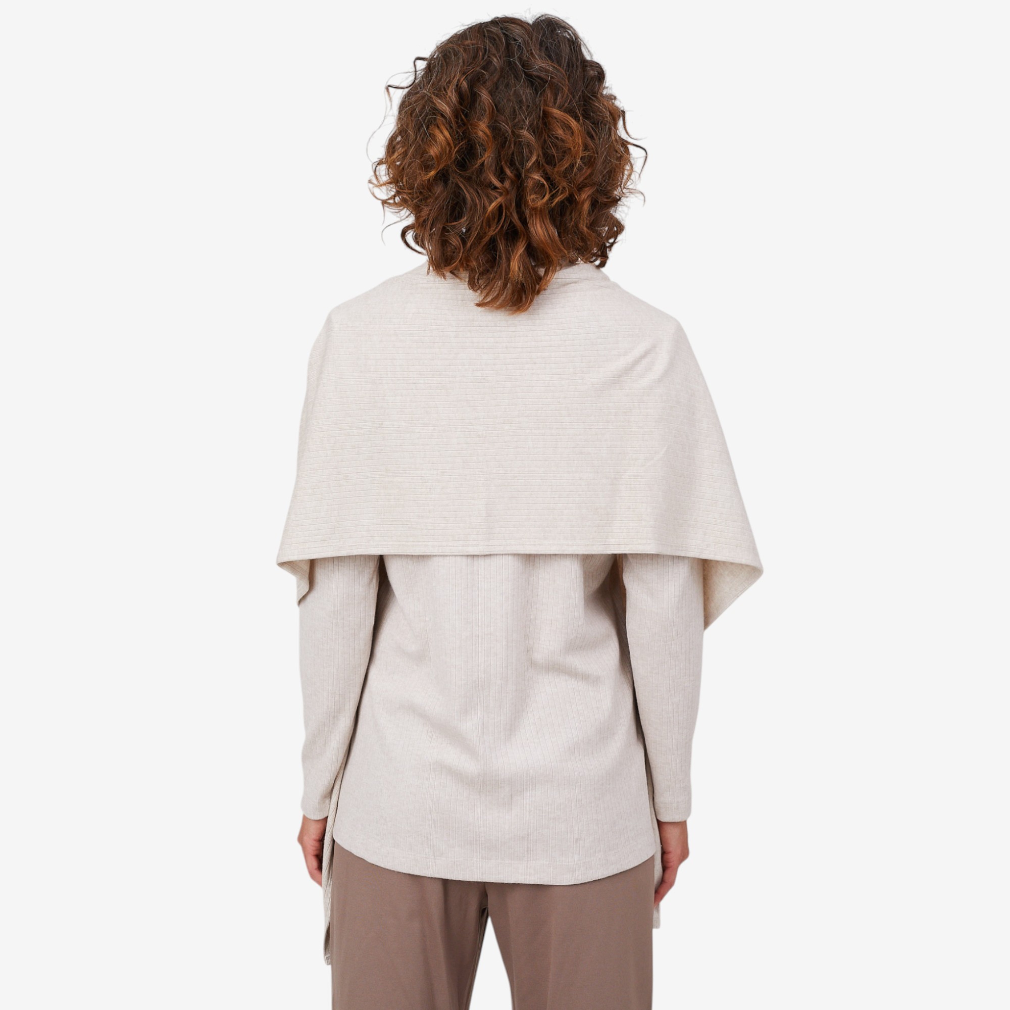 Mr. Max Ultra Soft Knit Multi-Wear Shawl Scarf with Pockets and
