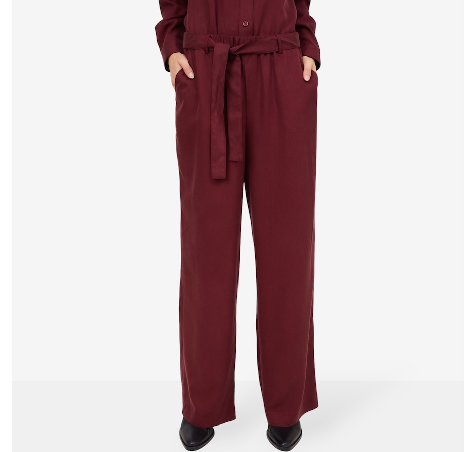 Image 103923_MRL.jpg, Product 103-923 / Price $69.88, Mr. Max Tencel Twill Pant with Sash Belt from Mr. Max on TSC.ca's Fashion department