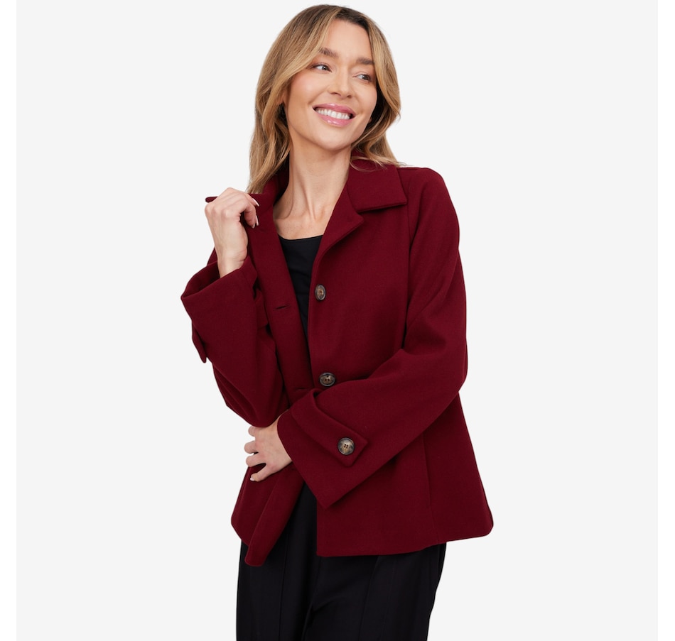 Image 103924_ALTMORE5.jpg, Product 103-924 / Price $89.88, Mr. Max Giorgio Melton Jacket with Horn Button Detail from Mr. Max on TSC.ca's Fashion department