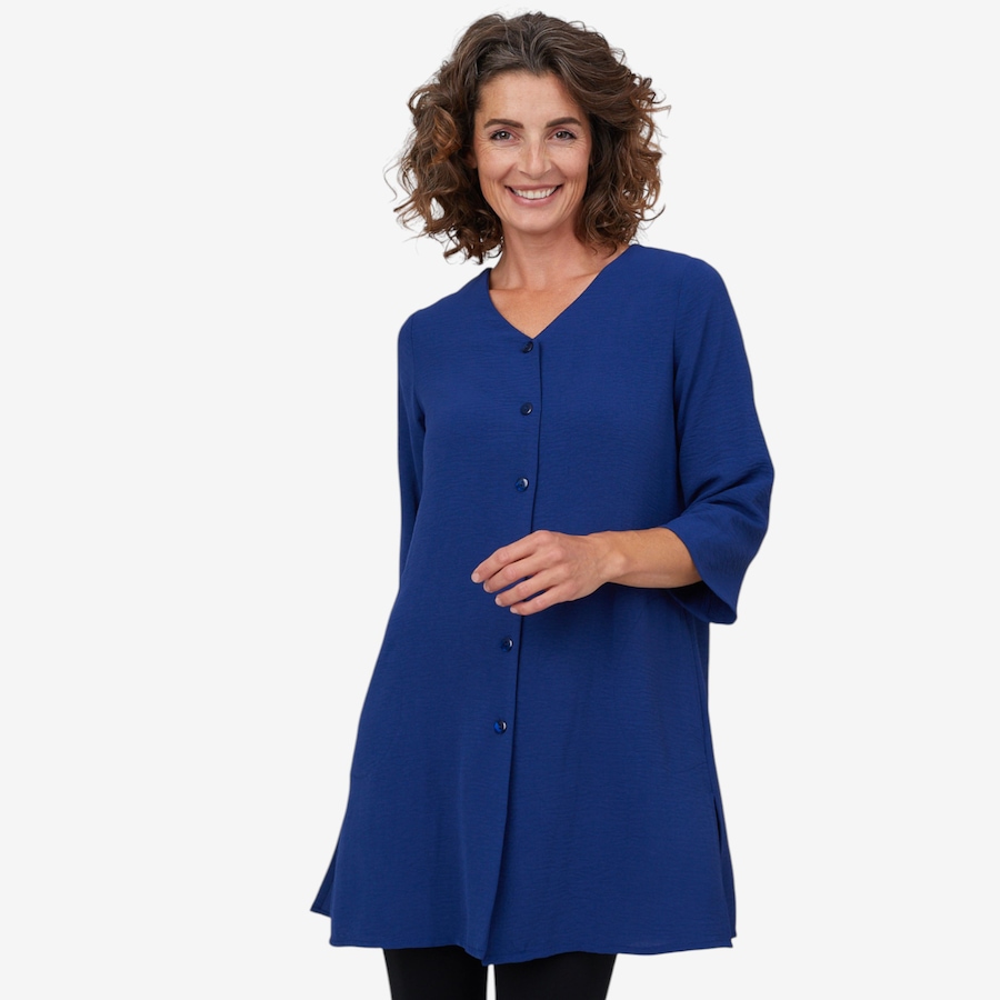 Image 103926_ID.jpg, Product 103-926 / Price $64.99, Mr. Max Airflow Button Front Long Susan Shirt with Side Slits from Mr. Max on TSC.ca's Fashion department