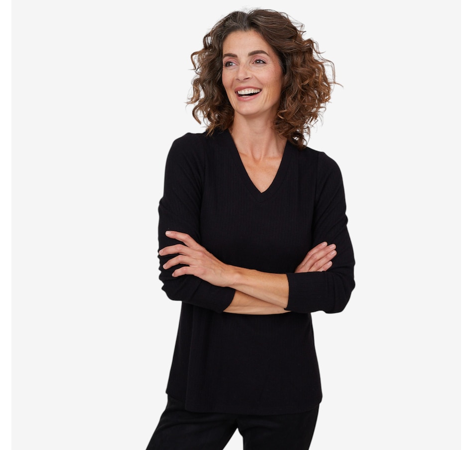 Image 103937_BLK.jpg, Product 103-937 / Price $49.88, Mr. Max Ultra Soft Ivy Knit V-Neck Sweater from Mr. Max on TSC.ca's Fashion department