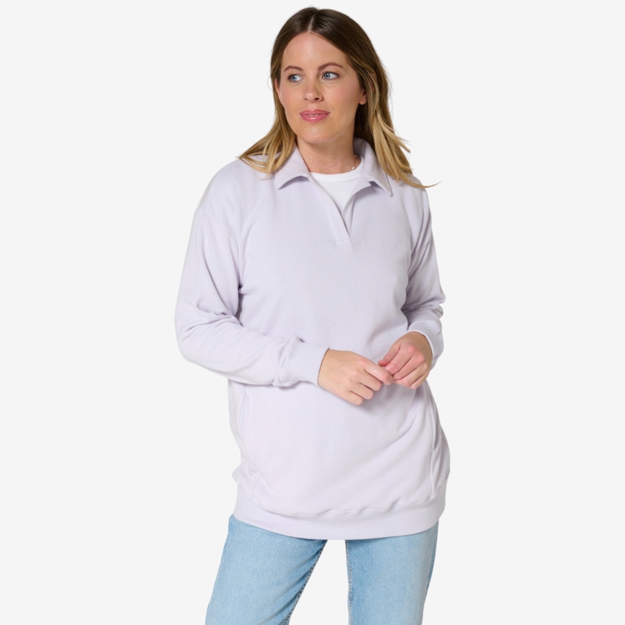 Image 103975_LAVBE.jpg, Product 103-975 / Price $34.33, Preloved Veronique Polo Sweatshirt from Preloved on TSC.ca's Fashion department