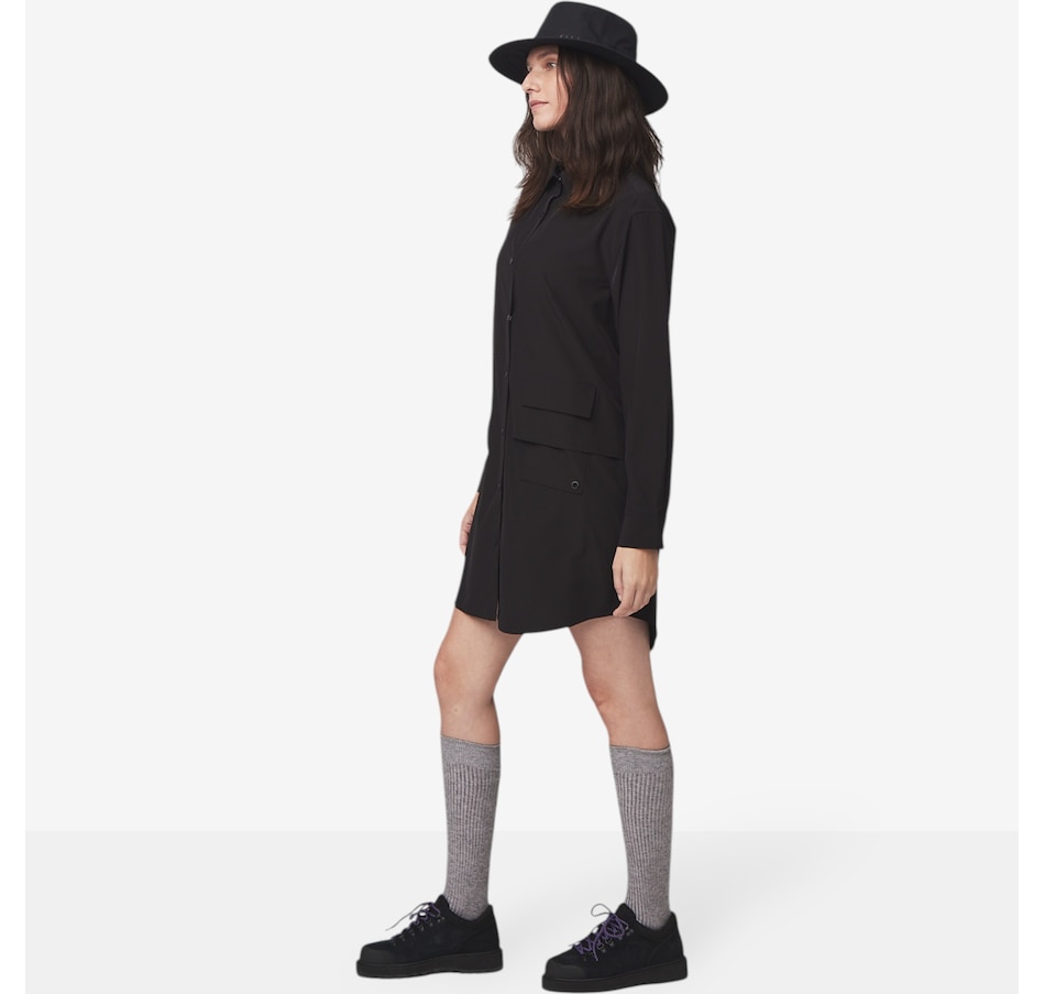 Image 103980_ALTMORE1.jpg, Product 103-980 / Price $180.00, Tilley Tech Silk Shirt Dress from Tilley on TSC.ca's Fashion department