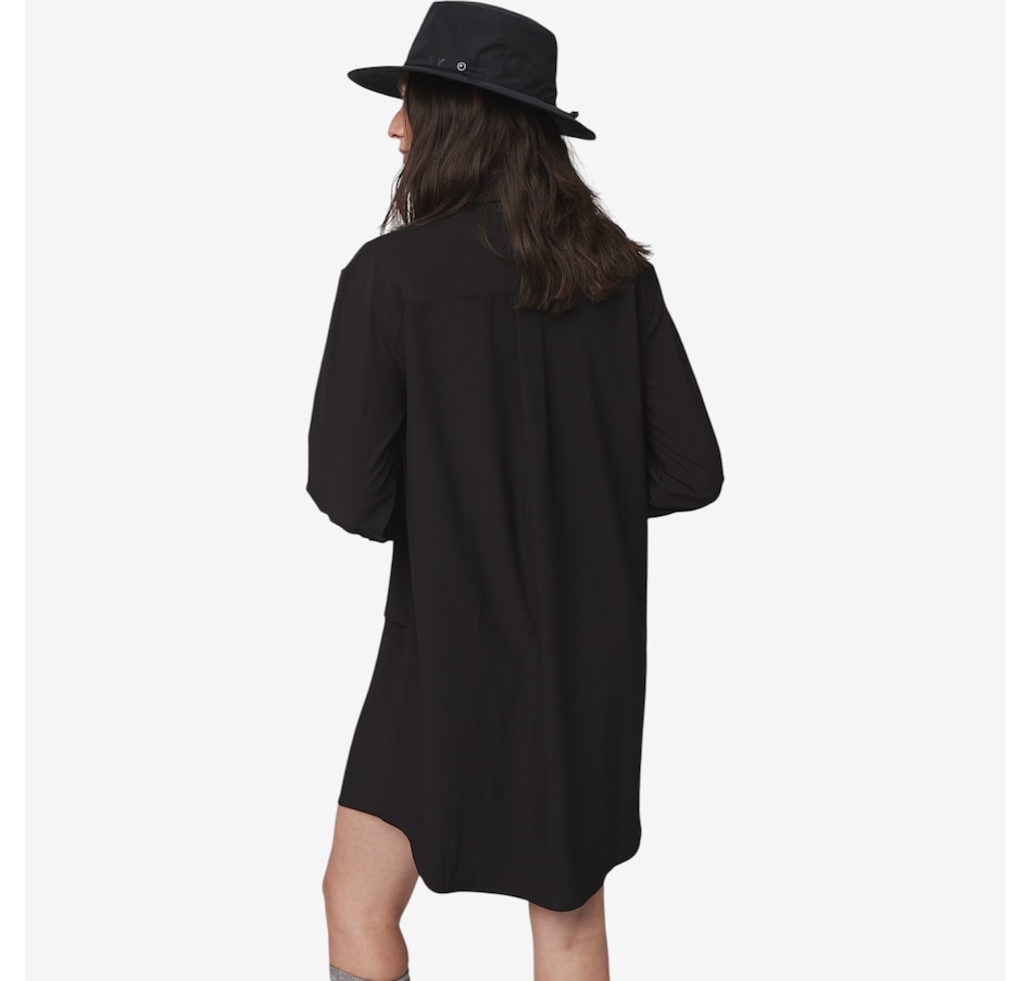 Image 103980_ALTMORE2.jpg, Product 103-980 / Price $180.00, Tilley Tech Silk Shirt Dress from Tilley on TSC.ca's Fashion department