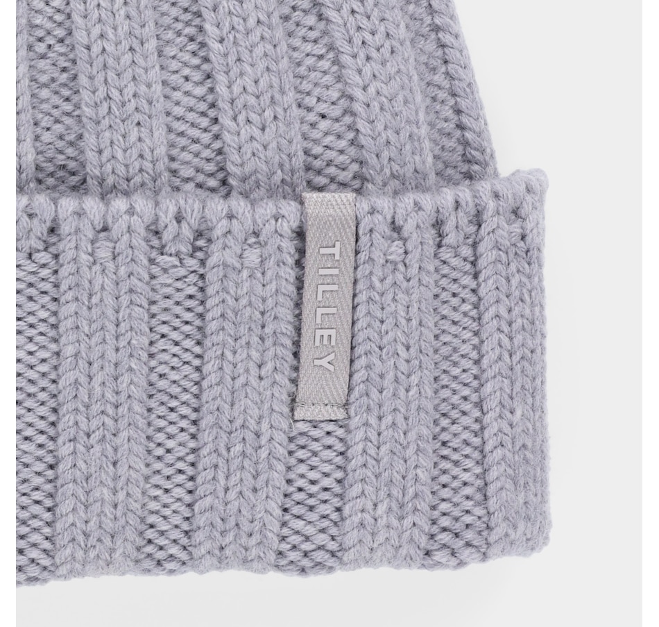 Image 104005_ALTMORE13.jpg, Product 104-005 / Price $48.00, Tilley Chunky Ribbed Merino Beanie from Tilley on TSC.ca's Fashion department