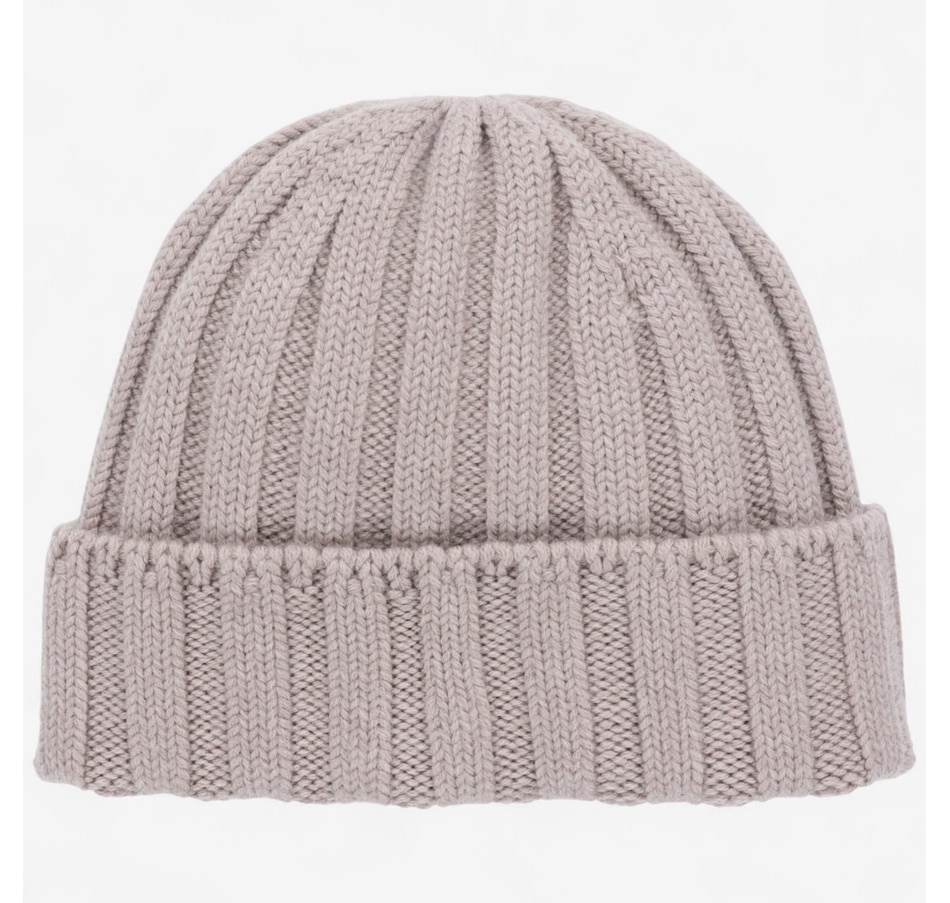Image 104005_ALTMORE3.jpg, Product 104-005 / Price $48.00, Tilley Chunky Ribbed Merino Beanie from Tilley on TSC.ca's Fashion department