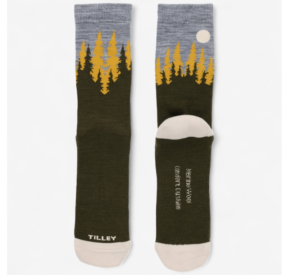 Image 104010_ALTMORE4.jpg, Product 104-010 / Price $16.00, Tilley Landscape Socks from Tilley on TSC.ca's Fashion department