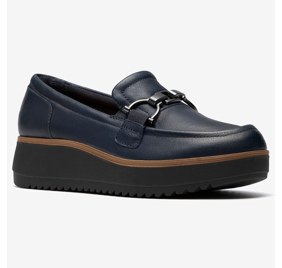 Image 104015_NVY.jpg, Product 104-015 / Price $120.00, Clarks Zylah Erin Loafer from Clarks Footwear on TSC.ca's Shoes department