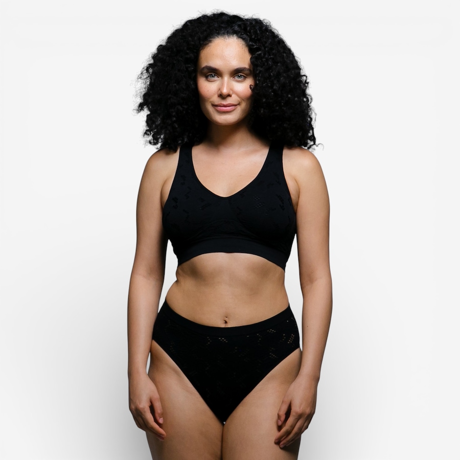 Image 104021_ALTMORE1.jpg, Product 104-021 / Price $65.00, Rhonda Shear Seamless Lace Crochet Bra 2-Pack from Rhonda Shear Shapewear on TSC.ca's Fashion department