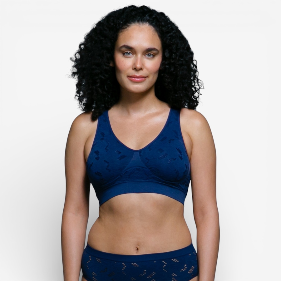 Image 104021_ALTMORE3.jpg, Product 104-021 / Price $65.00, Rhonda Shear Seamless Lace Crochet Bra 2-Pack from Rhonda Shear Shapewear on TSC.ca's Fashion department