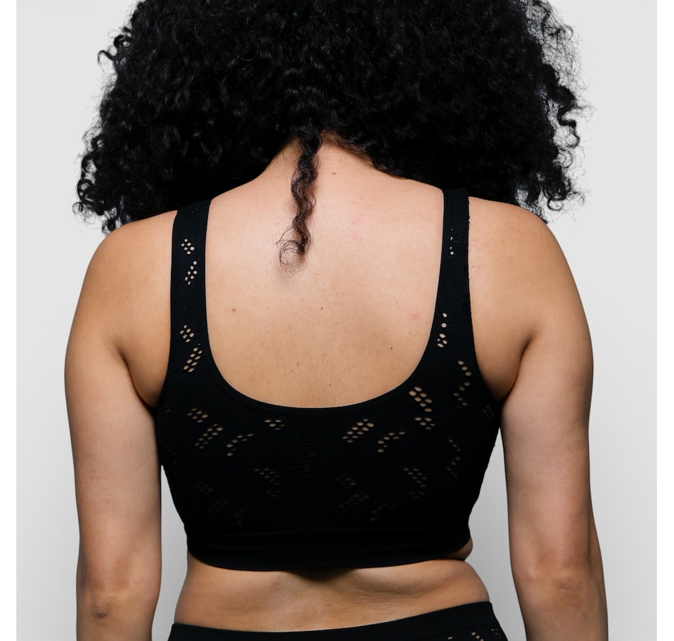 Image 104021_ALTMORE5.jpg, Product 104-021 / Price $54.99, Rhonda Shear Seamless Lace Crochet Bra 2-Pack from Rhonda Shear Shapewear on TSC.ca's Fashion department