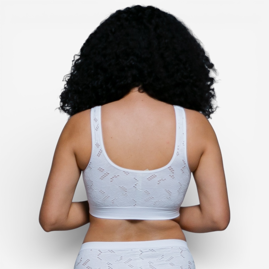 Image 104021_ALTMORE6.jpg, Product 104-021 / Price $65.00, Rhonda Shear Seamless Lace Crochet Bra 2-Pack from Rhonda Shear Shapewear on TSC.ca's Fashion department