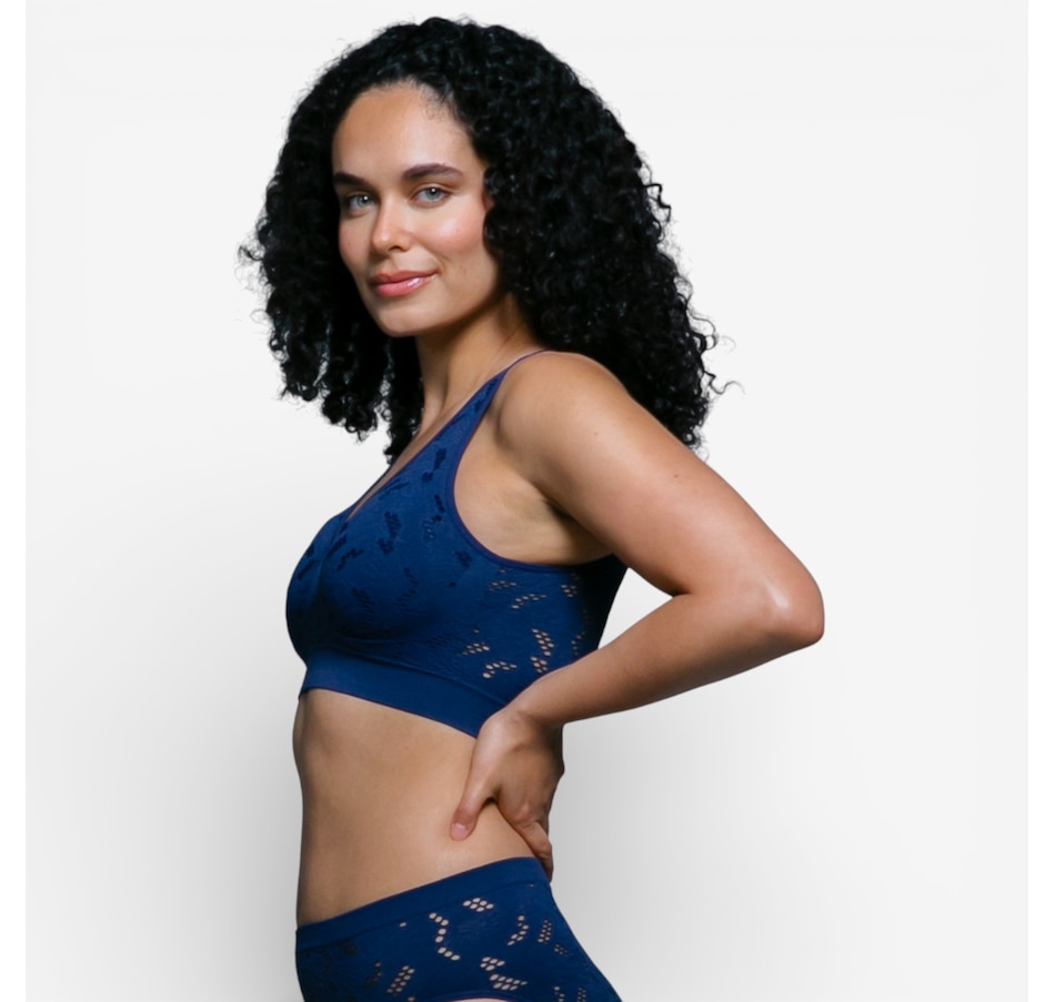 Image 104021_ALTMORE9.jpg, Product 104-021 / Price $54.99, Rhonda Shear Seamless Lace Crochet Bra 2-Pack from Rhonda Shear Shapewear on TSC.ca's Fashion department