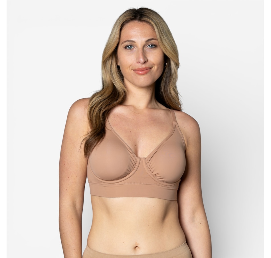 Image 104023_ALTMORE4.jpg, Product 104-023 / Price $59.99, Rhonda Shear Butterknit No Wire Underwire Bra 2-Pack from Rhonda Shear Shapewear on TSC.ca's Fashion department