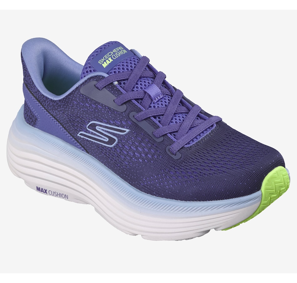 Image 104046_PUR.jpg, Product 104-046 / Price $99.99, Skechers Max Cushioning Endeavour - Kauska Two Tone Bungee Slip-On from Skechers on TSC.ca's Shoes department