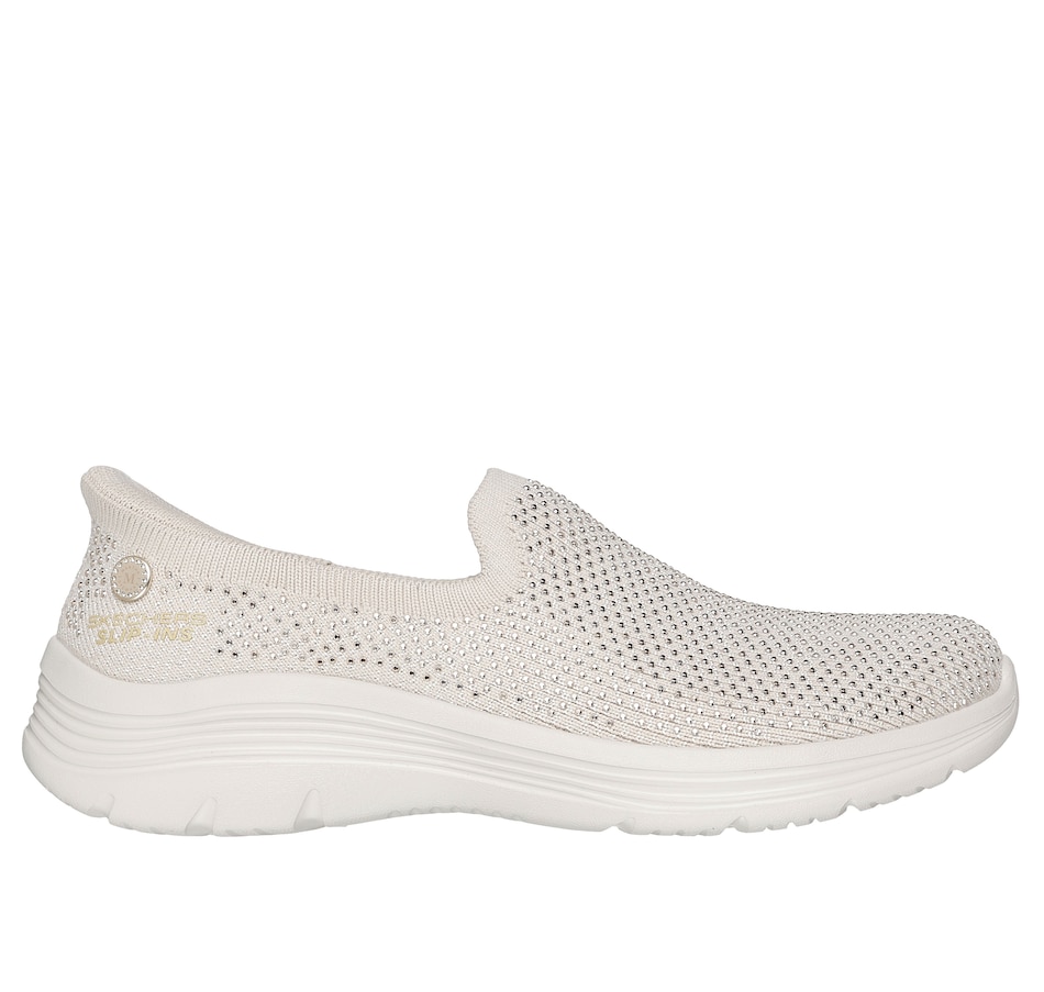 Image 104047_ALTMORE3.jpg, Product 104-047 / Price $109.99, Skechers Martha Stewart Rhinestone Knit Slip-Ins with Air Cooled Memory Foam from Skechers on TSC.ca's Shoes department