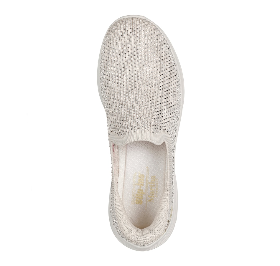 Image 104047_ALTMORE8.jpg, Product 104-047 / Price $109.99, Skechers Martha Stewart Rhinestone Knit Slip-Ins with Air Cooled Memory Foam from Skechers on TSC.ca's Shoes department