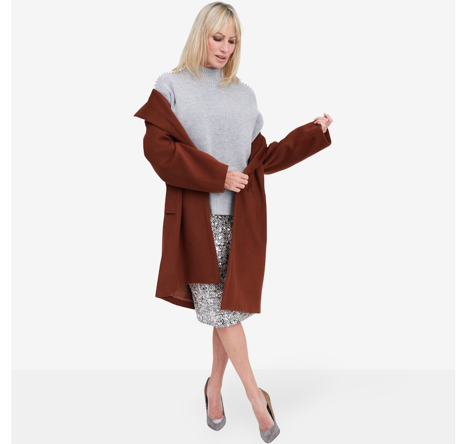 Image 104048_ALTMORE7.jpg, Product 104-048 / Price $260.00, Brian Bailey Mouflon Hooded Car Coat from Brian Bailey on TSC.ca's Fashion department