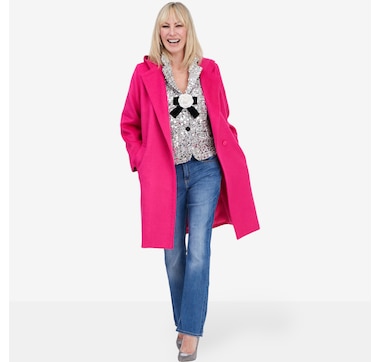 Brian Bailey Mouflon Hooded Car Coat