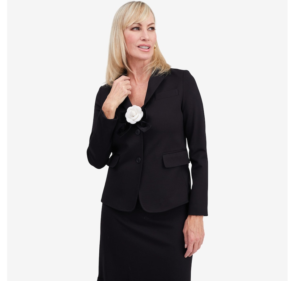 Image 104051_ALTMORE2.jpg, Product 104-051 / Price $139.88, Brian Bailey Ponte Blazer from Brian Bailey on TSC.ca's Fashion department
