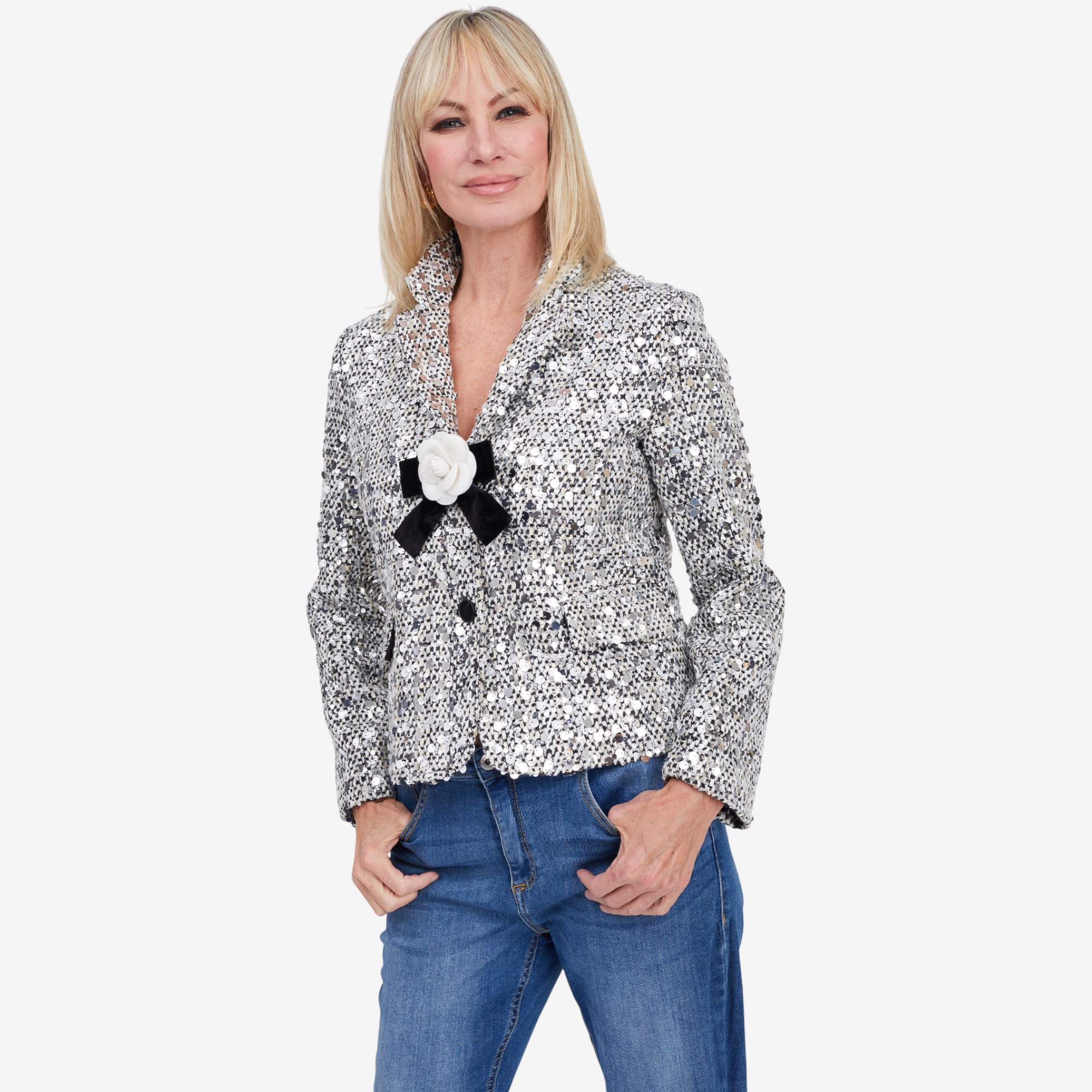 Brian Bailey Sequin Tweed Jacket - TSC.ca
