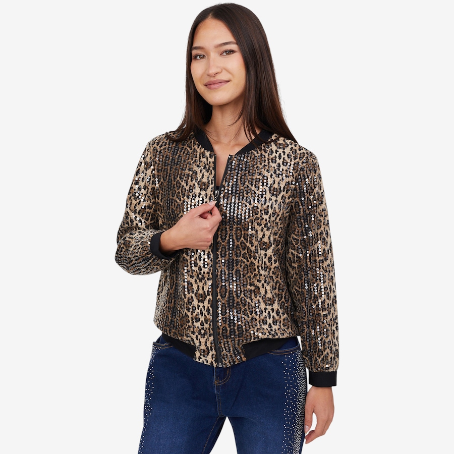 Image 104054_LEPP.jpg, Product 104-054 / Price $49.33, Brian Bailey Zip Jacket with Sequins from Brian Bailey on TSC.ca's Fashion department
