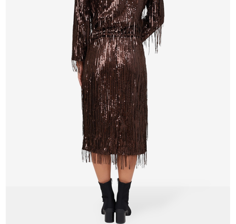 Image 104056_ALTMORE1.jpg, Product 104-056 / Price $119.88, Brian Bailey Sequin Fringe Skirt from Brian Bailey on TSC.ca's Fashion department